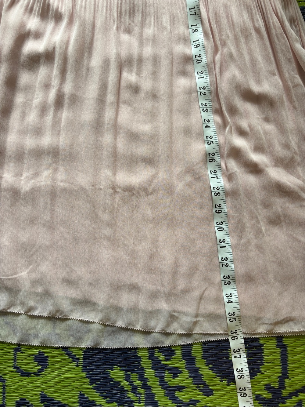 Aritzia Wilfred Prophecy Dress | Light Pink lightweight Flowy Drapy Casual - Picture 11 of 12